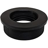 SereneDrains Shower Drain Reducer Gasket 3 Inch to 2 Inch Rubber Gasket Fitting Seal Adapter No Hub Drain Base Flange for Squ