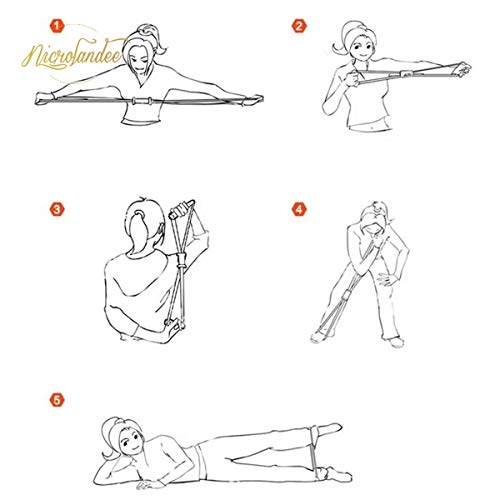 NICROLANDEE-Pulling-Exercise-Rope-8-Shaped-Fitness-Pulling-Rope-Yoga-Elastic-Rubber-Tension-Band-for-Fitness-Equipment-Supplies-4-Pcs