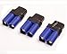 WST No Wires Connector T-Plug Deans Female To EC5 Male Conversion Adapter for RC LiPo Battery x 3 PCS