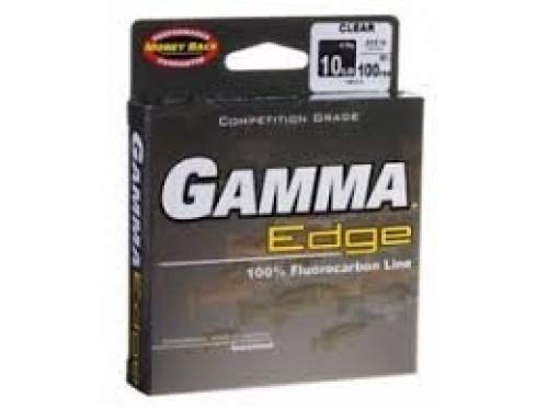 Gamma Fishing Gamma Edge Angelschnur, 100 % Fluorkohlenstoff, 200 Yard Nachfüllspule, transparent – Bild 4