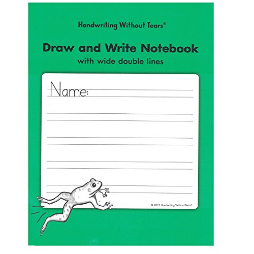 Handwriting Without Tears Writing, Draw and Write English Notebook- With Wide Double Lines Children Award Winning Learning Activities For Students + Bonus Pencil For Little Hands +Gift Boutique Eraser - Thumbnail 3