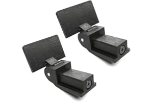 Black Plastic Dust Cover Hinge for Vinyl Turntables – Compatible with AT LP120, LP60X, LP5, LP3, LP70X, and LP140 – 2-Pack