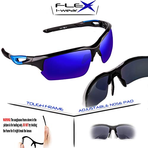 image for FLEX V2- Polarized Sunglasses for Men Women & Teens. Ultra Tough & Lig