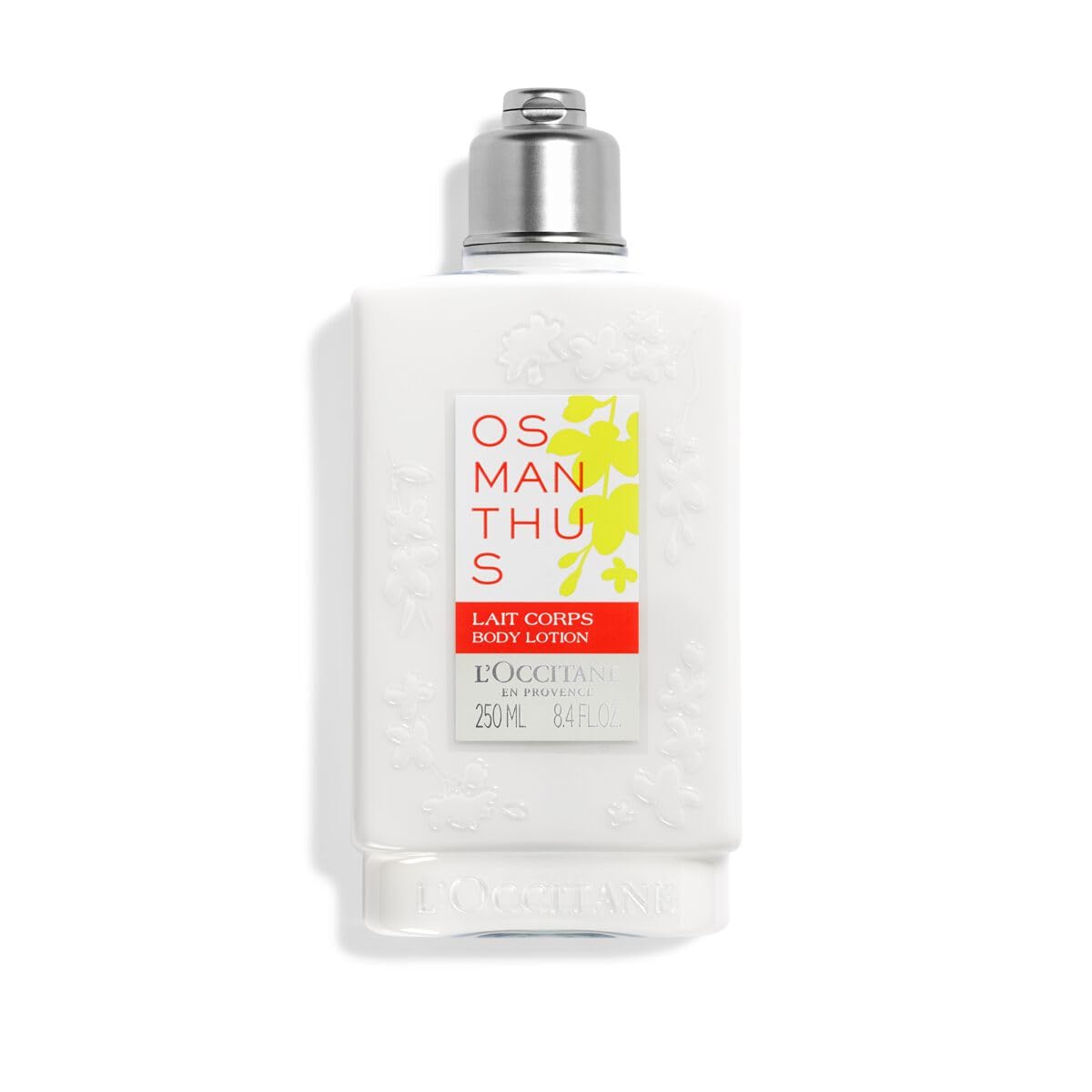 L'OCCITANE Osmanthus Body Lotion 250ml | Floral, Fruity & Velvety Scent | 99% Readily Biodegradable | Luxury & Clean Beauty Body Moisturiser for All Skin Types