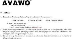 AVAWO® DC 24V15A 360W Switching Power Supply
