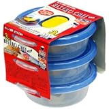 Food Circle Storage Containers Set of 3