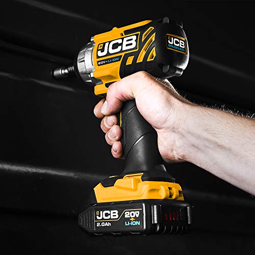 JCB Tools JCB 20V Cordless Brushless Impact Driver Power Tool
