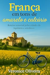 Livro França em tons de amarelo e calcário: Roteiro sensorial pelas cidades da Aquitània e arredores