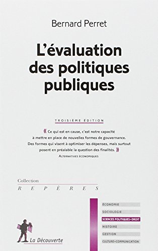 L' évaluation des politiques publiques