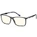 Trust Optics FeatherView Computer Video Gaming Glasses in Lightweight Black TR90 Classic Frame and Anti UV High Energy Blue Light Lenses