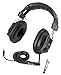 Califone 3068AV Pack of 6 Switchable Stereo/Mono Headphone, Black; Padded Headband Comfortable Enough for Extended Wear, Fully Adjustable to Fit, Mono/Stereo Switch