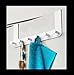 Ikea Enudden Over Door Hanger Hooks White Metal Robe Towel Belts