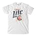 Miller Lite Beer - Vintage White T-Shirt
