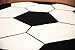 Furnish my Place Soccer Round Play Area Rugs for Kids | Round Shaped | Kindergarten Classrooms and Playrooms | Contemporary | Multicolor | (Soccer 3'3