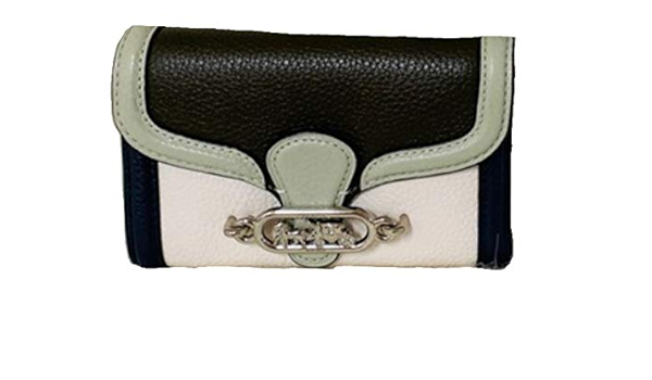coach jade medium envelope wallet