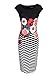 Vfemage Womens Floral Zig Zag Printed Slimming Cocktail Party Casual Dress