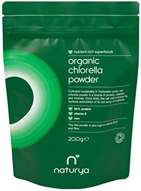 Naturya Organic Chlorella Powder 200 g Nutritional Power Food Pouch by NATURYA