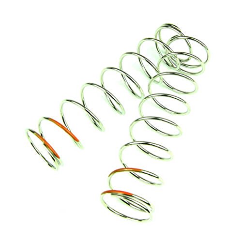 TEKNO RC LLC Shock Spring Set, 1.6x9.0T, 95mm, Orange, 4.80 lb/in (2)
