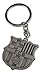 AWEHIRU FC Barcelona Metal Keychain Keyring Key Ring Key Chain - Official FCB Merchandise - Makes a Great Gift Souvenir (Metal)