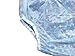 Haian Adult Incontinence Pull-on Plastic Pants Color Blue Rindrops Print (Medium)