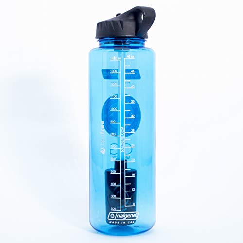 Epic Nalgene OG Grande | Water Filtration Bottle | Wide Mouth 48 oz | USA Made Bottle | American Made Filter Removes 99.99% of Tap Water Contaminants Lead Chlorine Chromium 6 Arsenic Chloroform - Thumbnail 2
