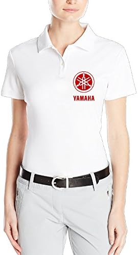 MEGGE Women's YAMAHA Logo Comfortable POLO Shirt