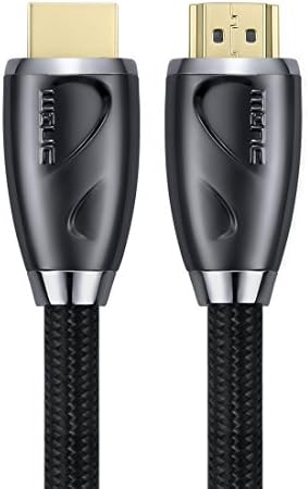 4K Ultra HD HDMI Cable 25 Feet - High Speed HDMI 2.0 Supports 4K 60hz, 1080p 240hz, 3D 120hz, HDCP 2.2 and ARC - 26AWG and CL3 Rated