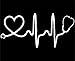 Sweet Tea Decals Stethoscope Big Heart - 8