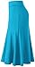 ADOREJOY Midi Skirt for Women Knee Length