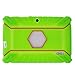 Transwon 7 Inch Tablet Case for Kids, Compatible with YUNTAB Q88, SIXGO Kids Tablet 7 Inch, LAMZIEN Tablet 7 Inch, Contixo V8-2 K2 K3 Q88, Pritom 7 Inch Kids Tablet, Foren-Tek 7, TOPELOTEK 7 - Green