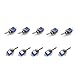 URBEST 20Pcs 3 Pins SPDT Latching ON/ON 2 Position Toggle Switch Mini Switch AC 125V 3A