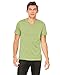 Bella + Canvas Unisex Jersey Short-Sleeve V-Neck T-Shirt, Large, HEATHER GREEN