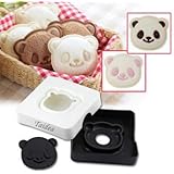 Sandwich Cutter Taidea Cute Panda Pocket Bread Cutter, Hand Tools Sandwich Kit, Food Deco, Sandwich Mold, Sandwich Maker, Toast Mold Mould, Cookie Stamp Kit