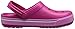crocs Unisex Crocband II.5 Clog, Candy Pink/Party Pink, 11 Women M US/9 Men M US