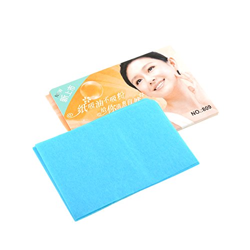MSmask Facial Oil Absorbing Tissue Portable Oil Control Absorbing Tissue Absorption Film Makeup Blotting