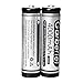 X.Store 8 Pack 4000mAh 18650 Rechargeable Battery 3.7V Li-on 18650 Battery with 2 Pack Charger(Button Top,NOT AA)