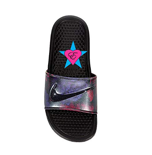 nike benassi violet