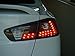 Euro LED Style Tail Light for Mitsubishi Lancer EVO X 08-14 - Chrome Smoked