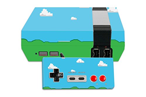 MightySkins Skin Compatible with Nintendo NES Classic Edition – Gamer Landscape…