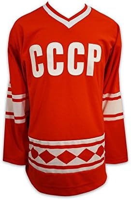 Mad Brothers CCCP Soviet Union 1980 Olympics Hockey Jersey