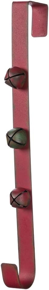 Wreath Hangers - Celebrations Star Wreath Hanger Christmas Decor Red Metal 1 pk