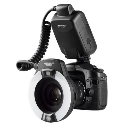 Yongnuo yn-14ex macro ring lite flash light for canon e…