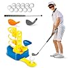 Kids Golf Set, Junior Kids Golf Clubs with 15 Balls, Kids Outdoor Toys, Educational Sports Game for Boys Girls Toddlers…
