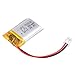 uxcell Power Supply DC 3.7V 380mAh 2P PH 2.0mm Pitch Li-ion Rechargeable Lithium Polymer Li-Po Battery