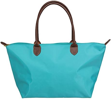 Nylon Travel Tote (turquoise)