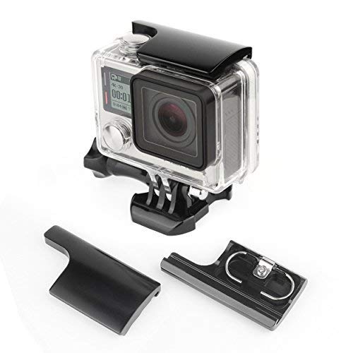 CNC Aluminum Replacement Rear Snap Latch Lock Buckle Mount for GoPro Hero 3+, 4 Camera Standard Waterproof and Skeleton Housing Case - Thumbnail 3