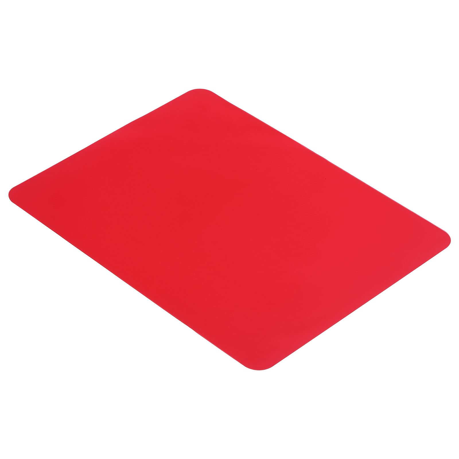 PATIKIL 12"x9" Silicone Mat, Resin Casting Crafts Pad Non-Slip Nonstick Sheets Protector, Red