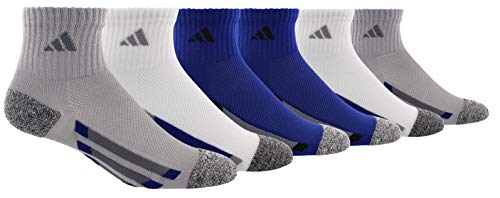 adidas Youth Kids-Boy's / Girl's Calcetines cortos acolchados (6 pares)