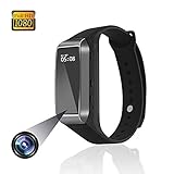 Smart Bracelet Hidden Camera,ESROVER 1080P HD Bracelet Mini Video Camera with Track Steps,Sleep Quality Monitoring,Surveillance Recorder Camcorder Suitable for iPhone & Android phones