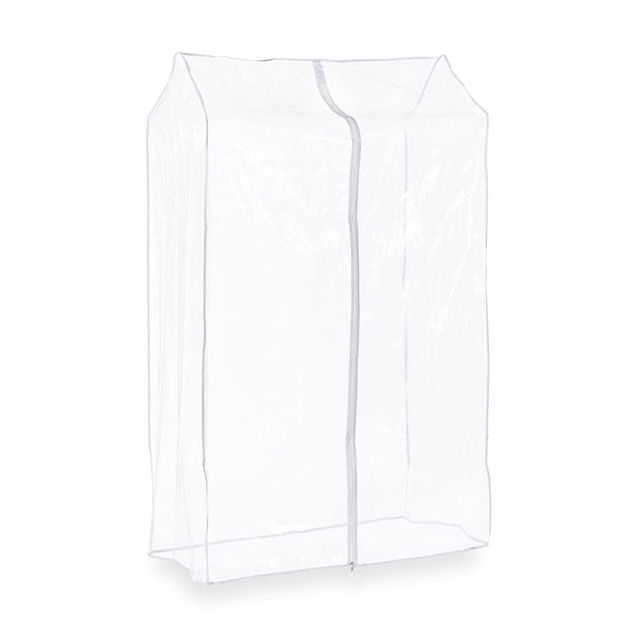 Clear Clothes Rail Cover Strong Garment Coat Hanger Protector with Zipped in 7 sizes. (Clear (3feet x 5 feet))